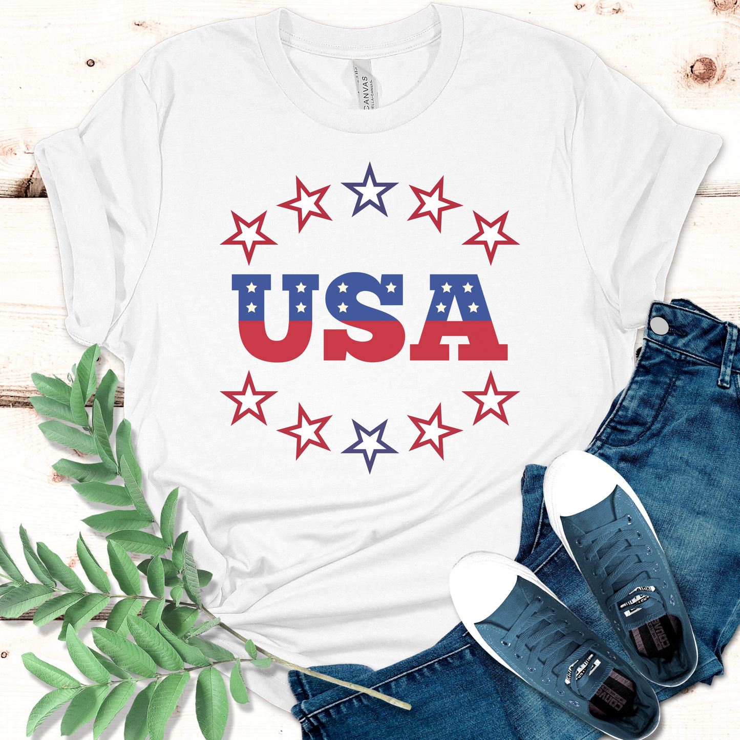 USA Star Unisex T-shirt