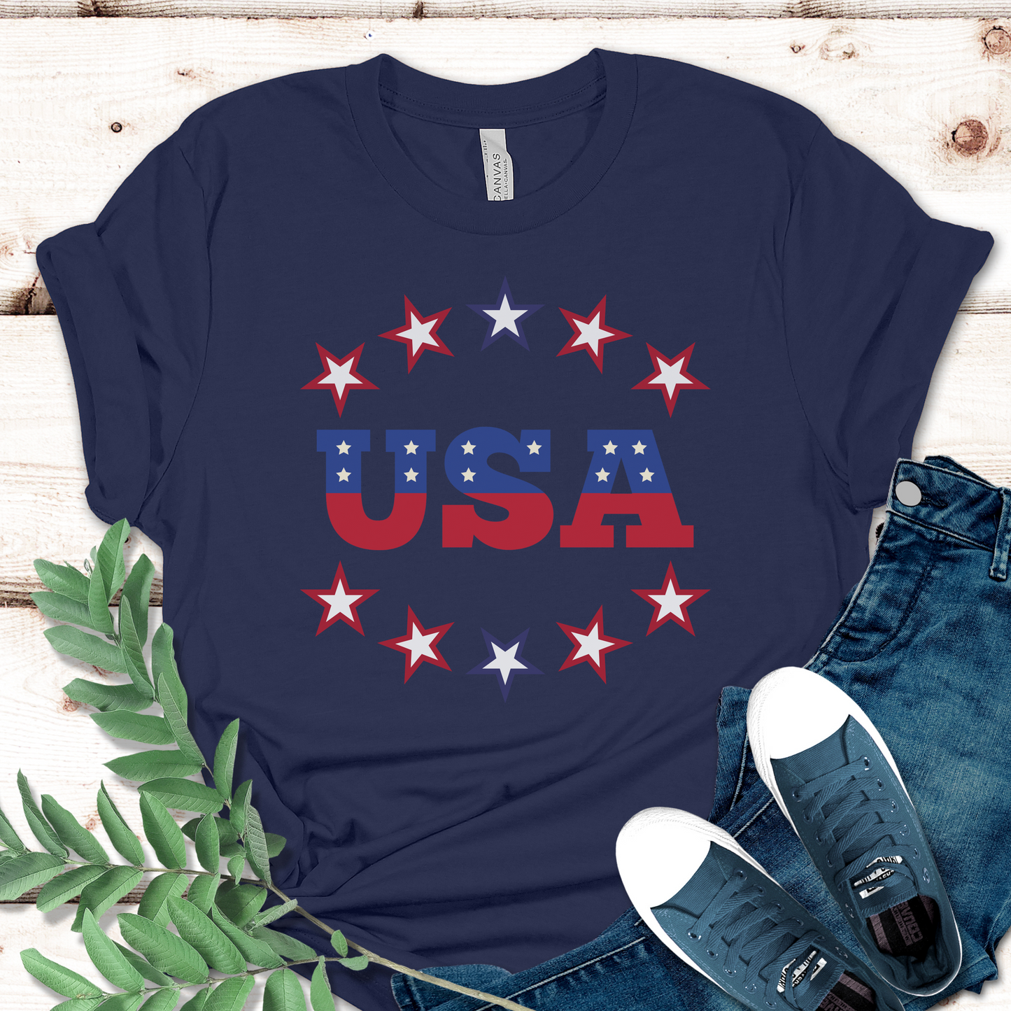 USA Star Unisex T-shirt