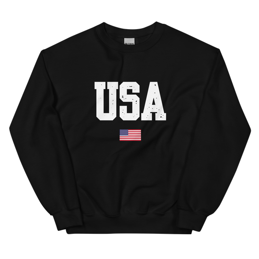 Jersey Letter USA Unisex Sweatshirt