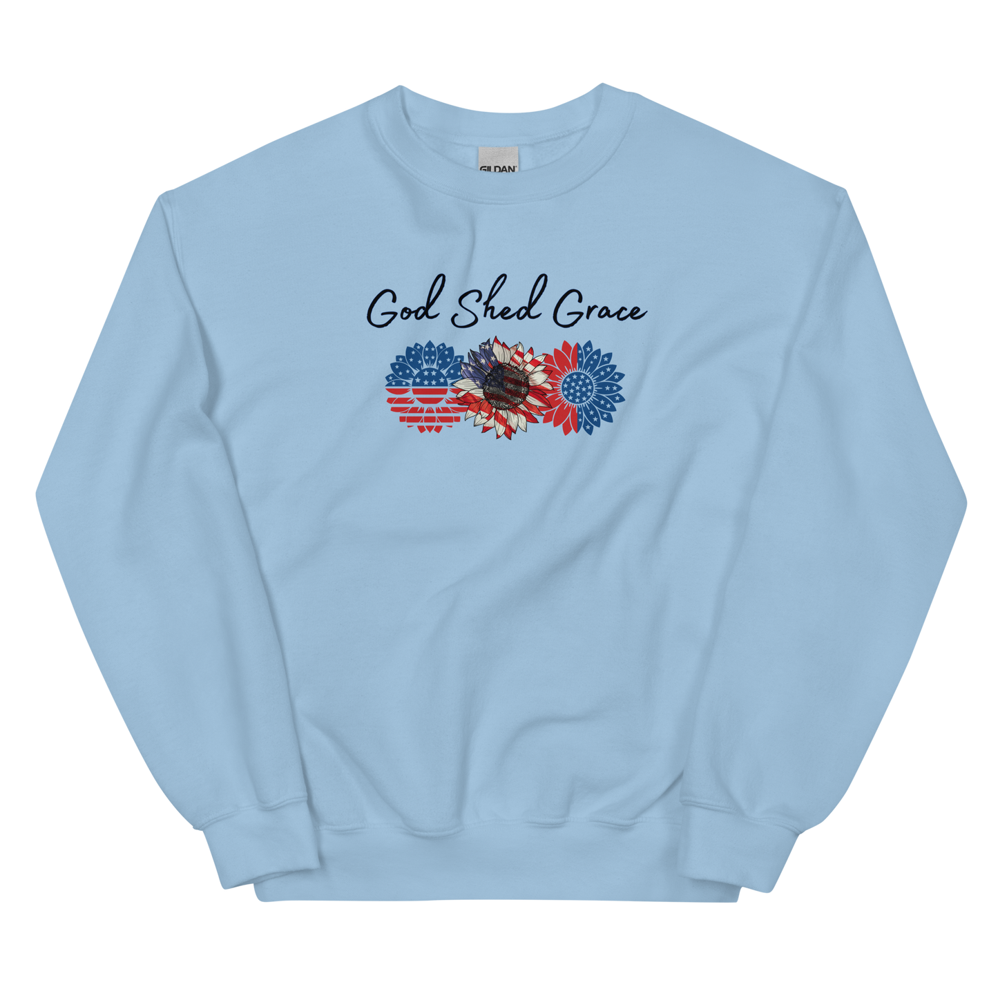 USA American God Shed Grace Unisex Sweatshirt