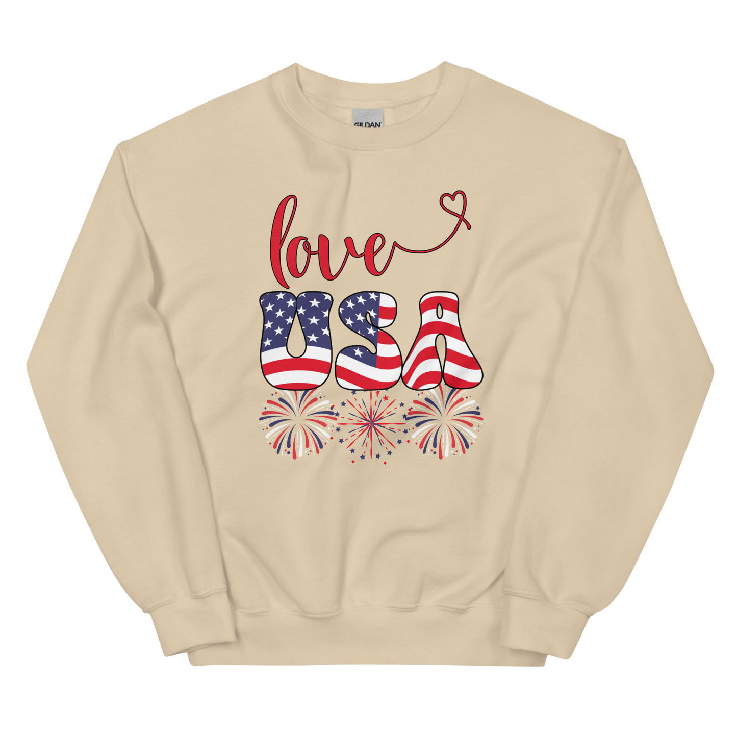 Love USA Unisex Sweatshirt