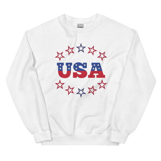 USA Star Unisex Sweatshirt