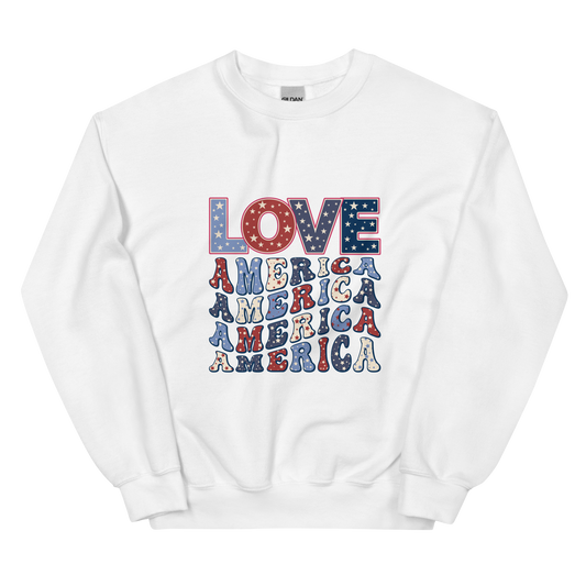 Love America Unisex Sweatshirt