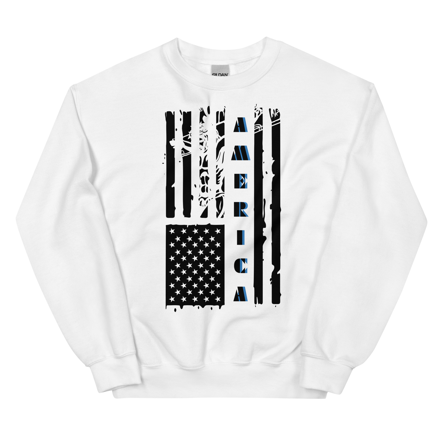 American Flag with Jesus Unisex Sweatshirt