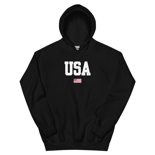 Jersey Letter USA Unisex Hoodie