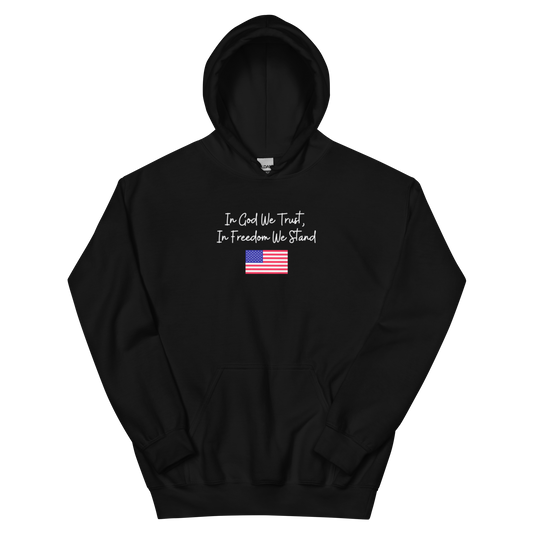 USA In God In Freedom Unisex Hoodie