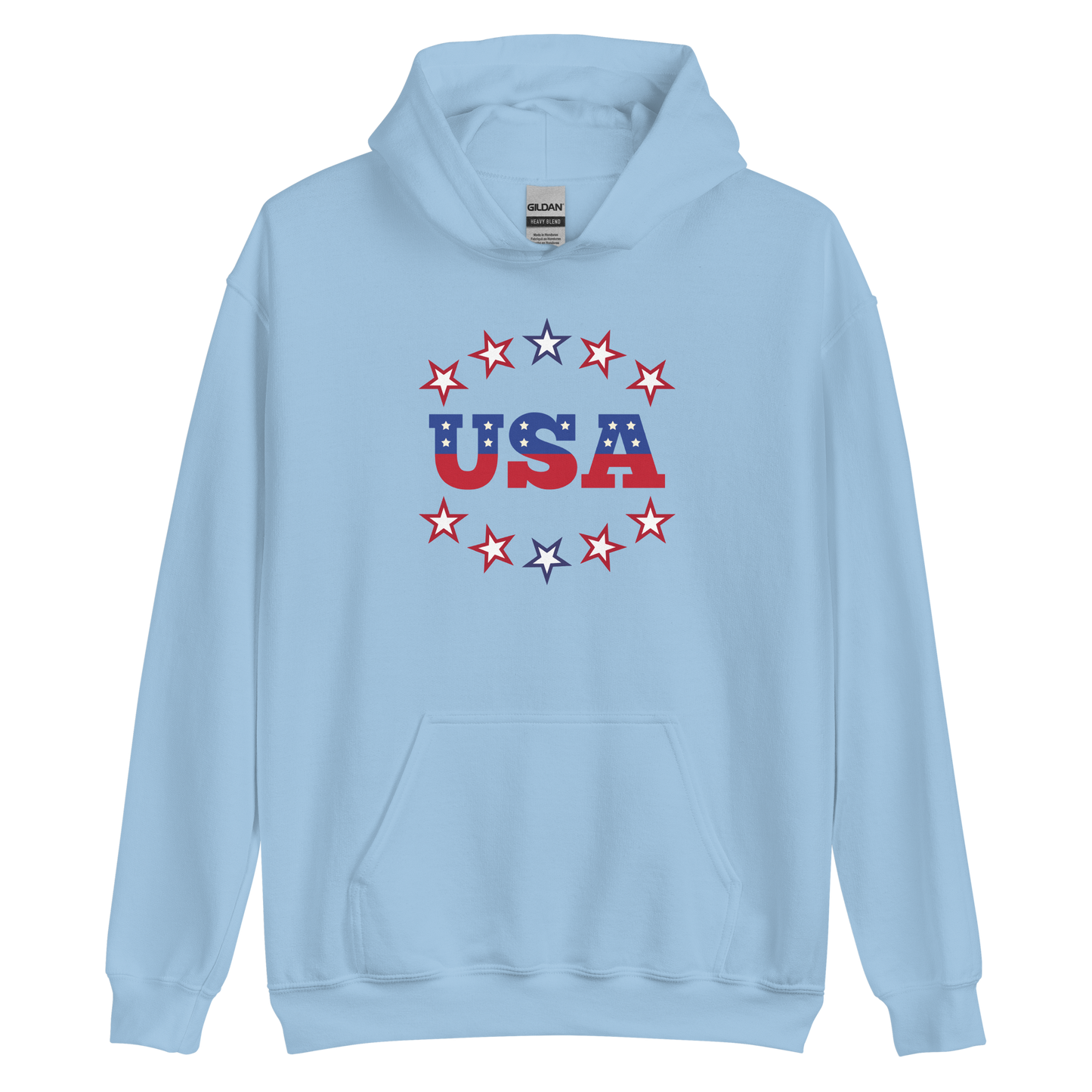 USA Star Unisex Hoodie