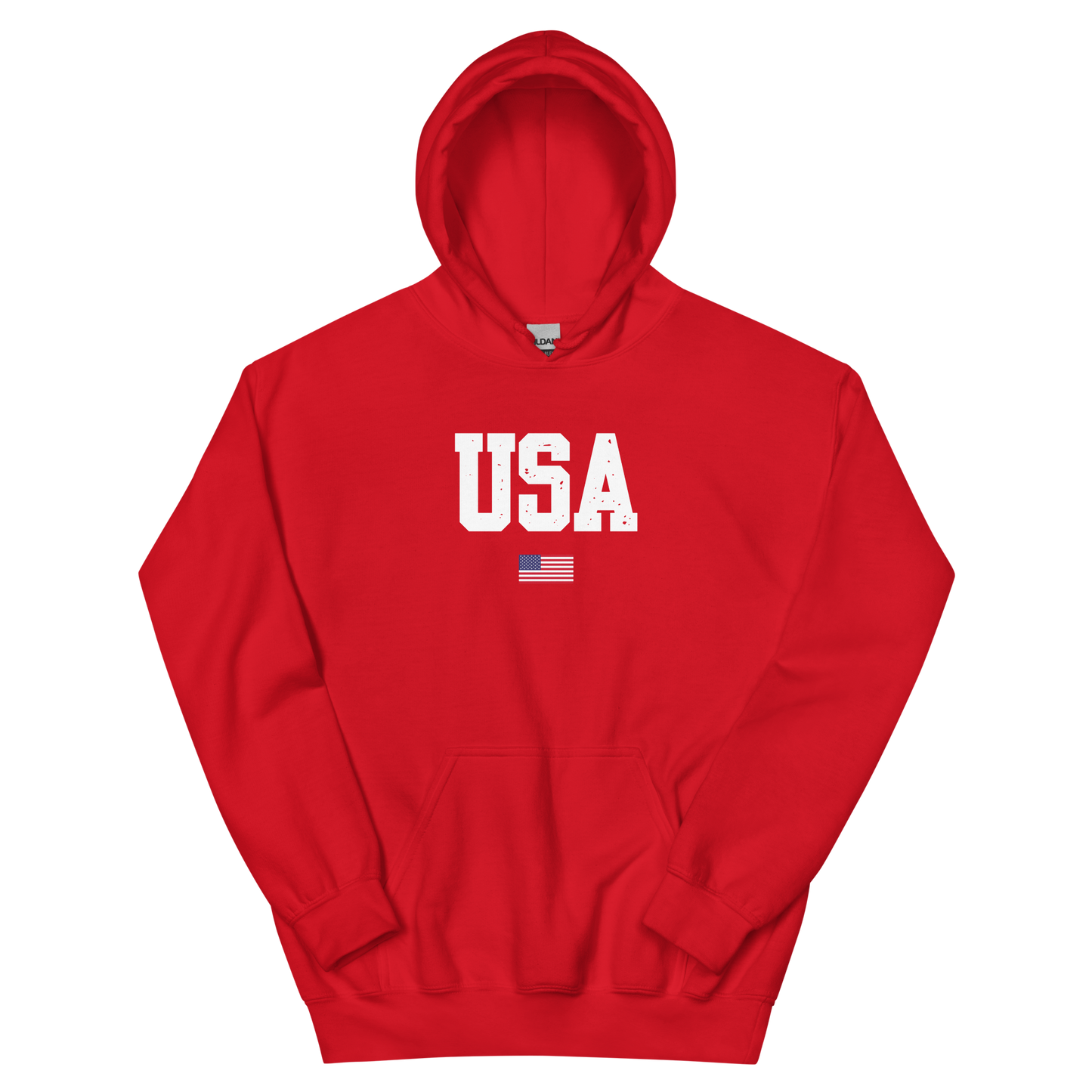 Jersey Letter USA Unisex Hoodie