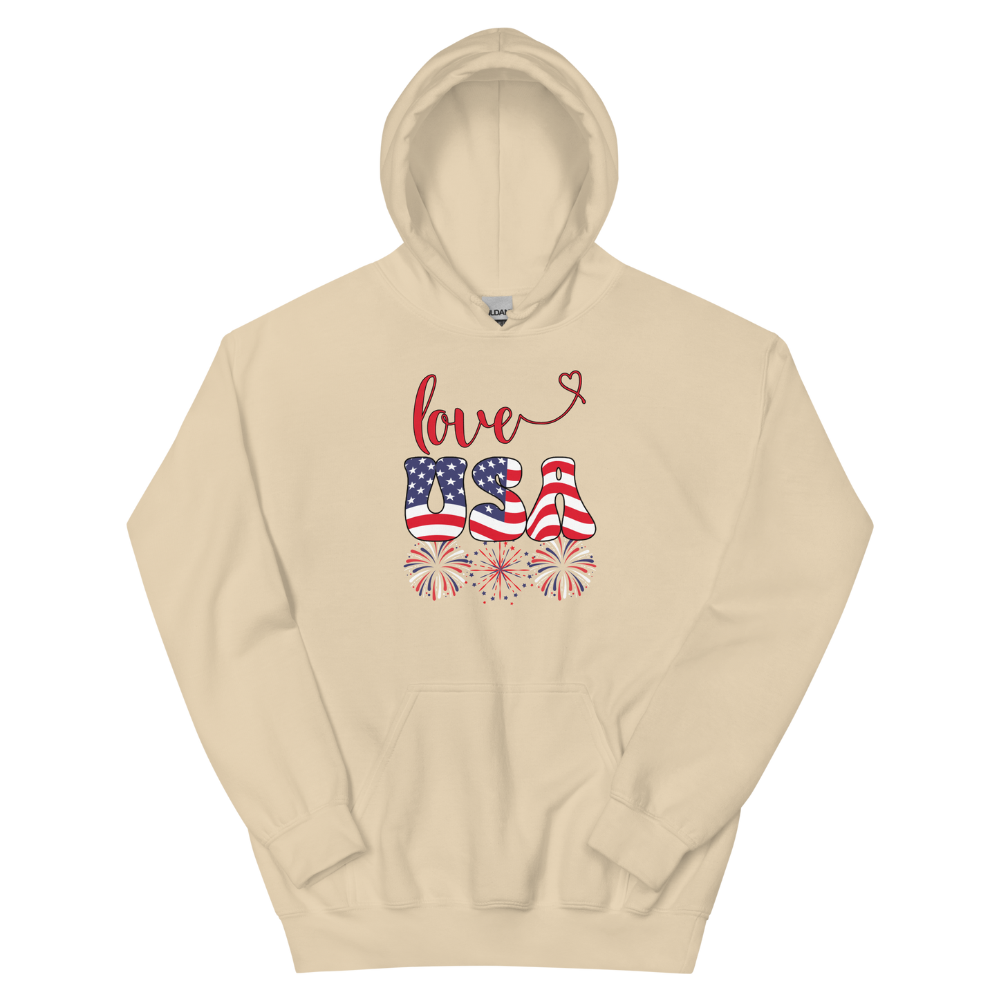 Love USA Unisex Hoodie