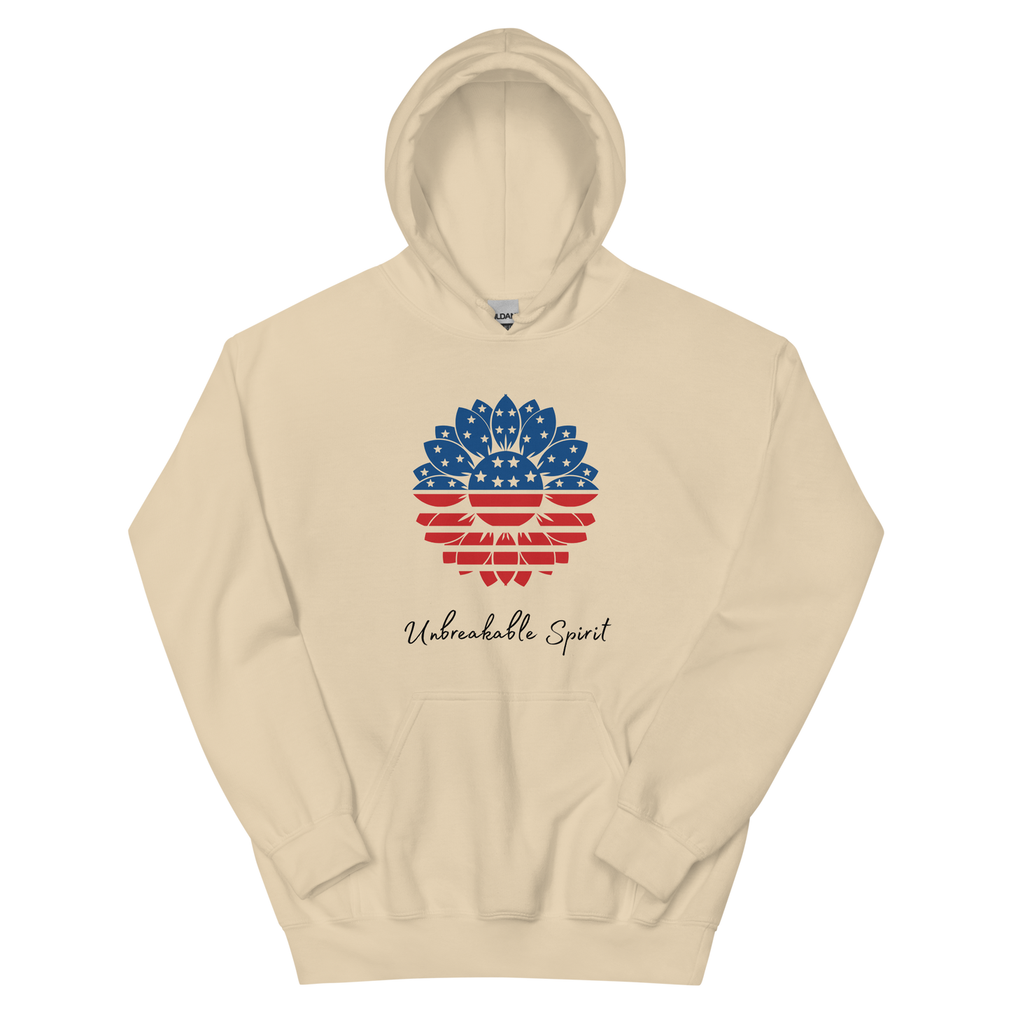 American USA Unbreakable Spirit Unisex Hoodie