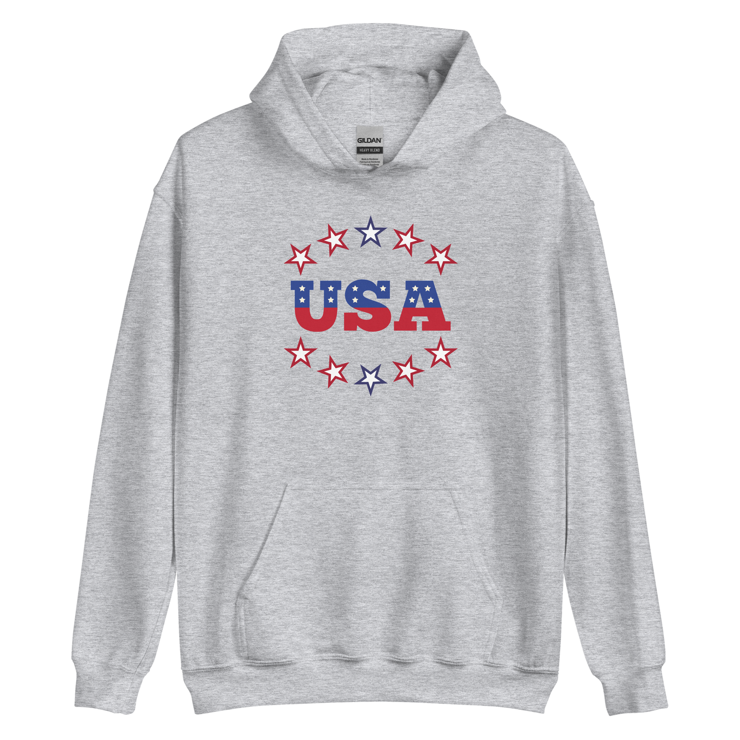 USA Star Unisex Hoodie