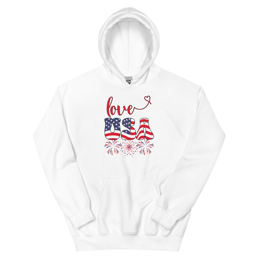 Love USA Unisex Hoodie