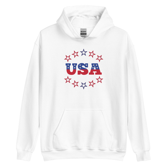 USA Star Unisex Hoodie