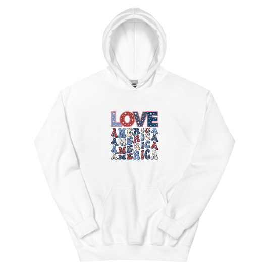 Love America Unisex Hoodie