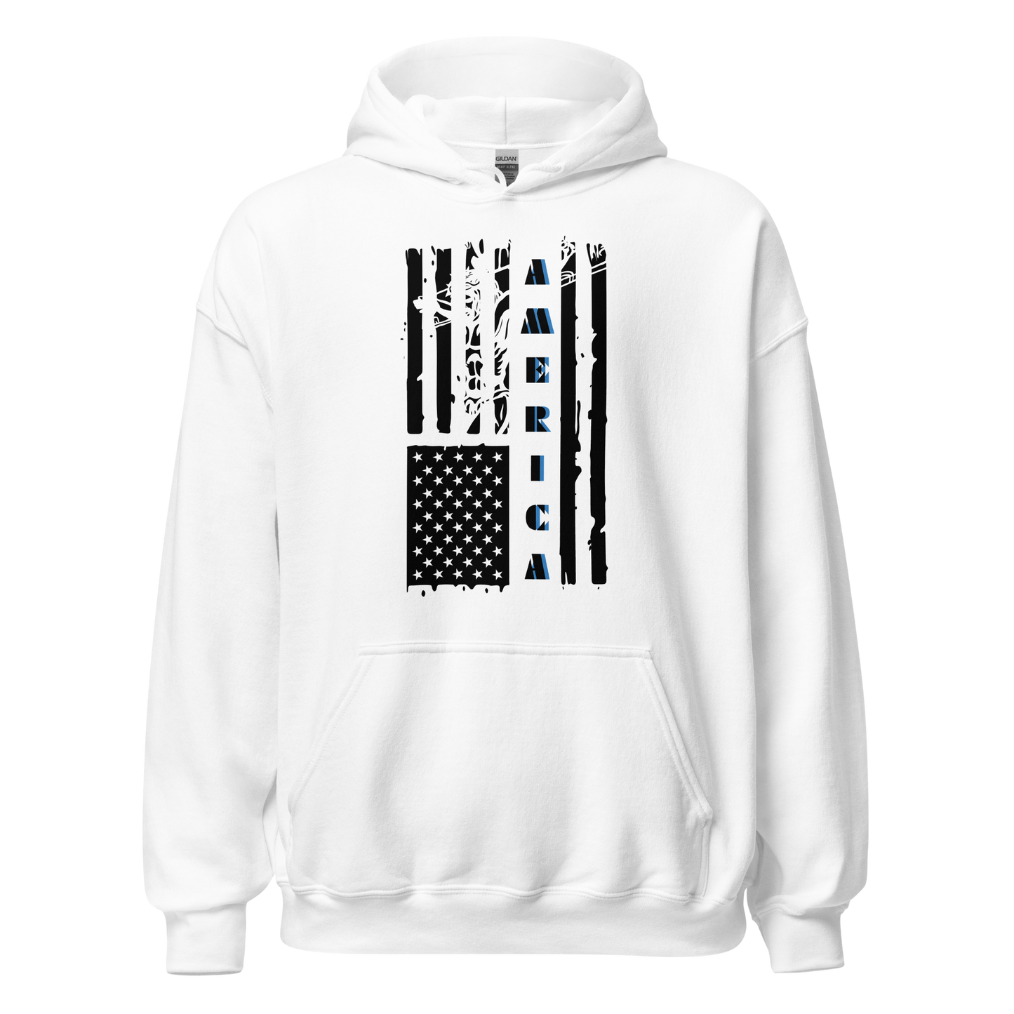 American Flag with Jesus Unisex Hoodie