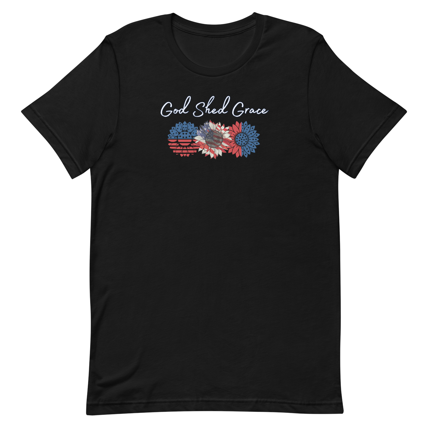 USA American God Shed Grace Unisex T-shirt