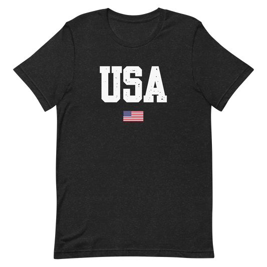 Jersey Letter USA Unisex t-shirt