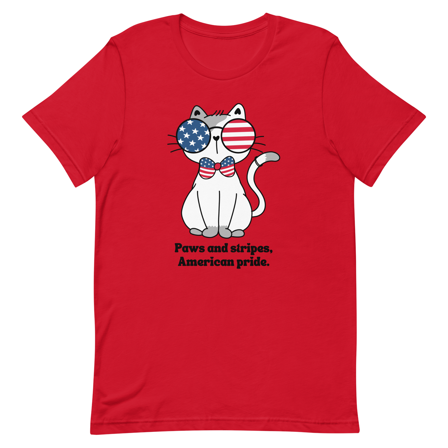 USA Kitty Unisex t-shirt