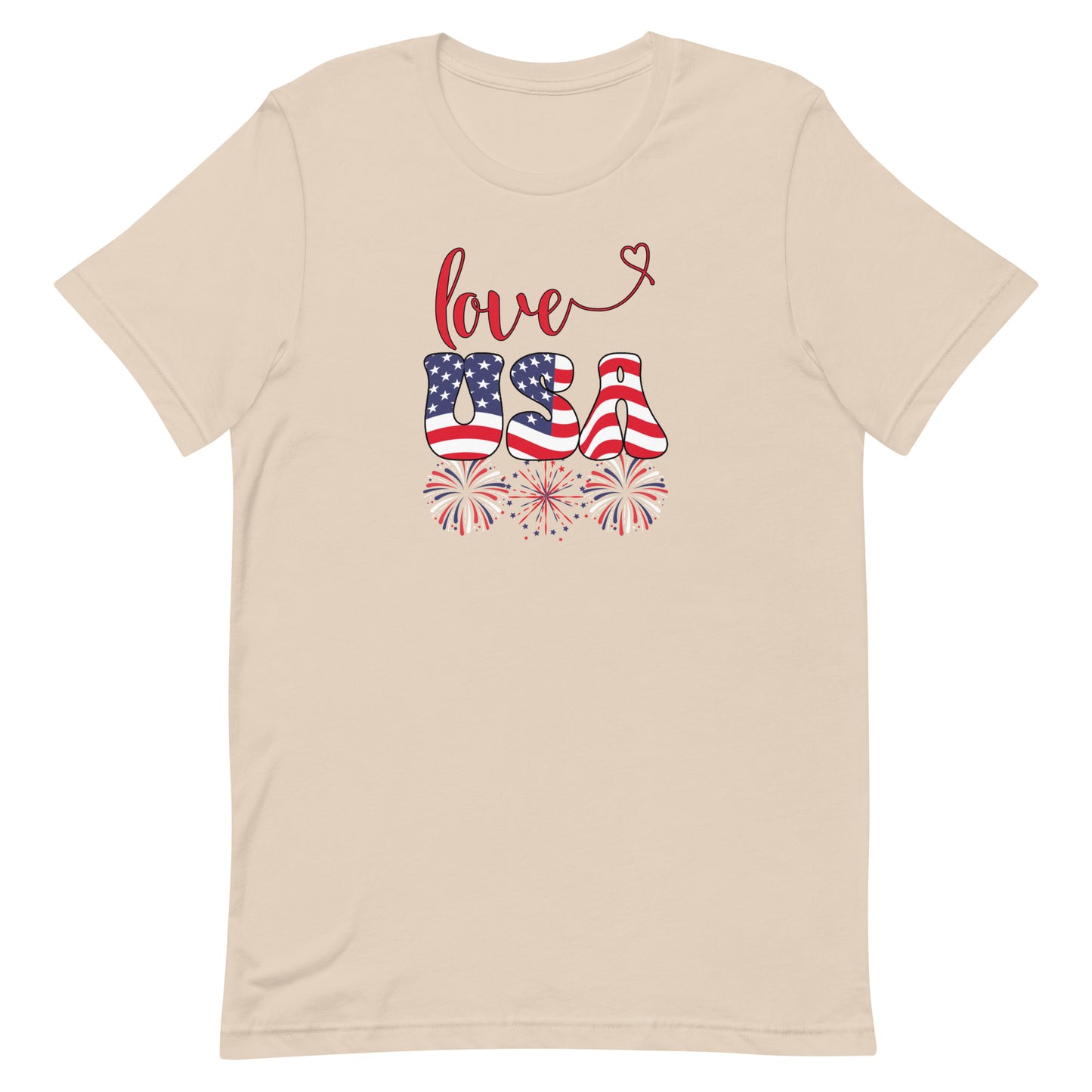 Love USA Unisex t-shirt