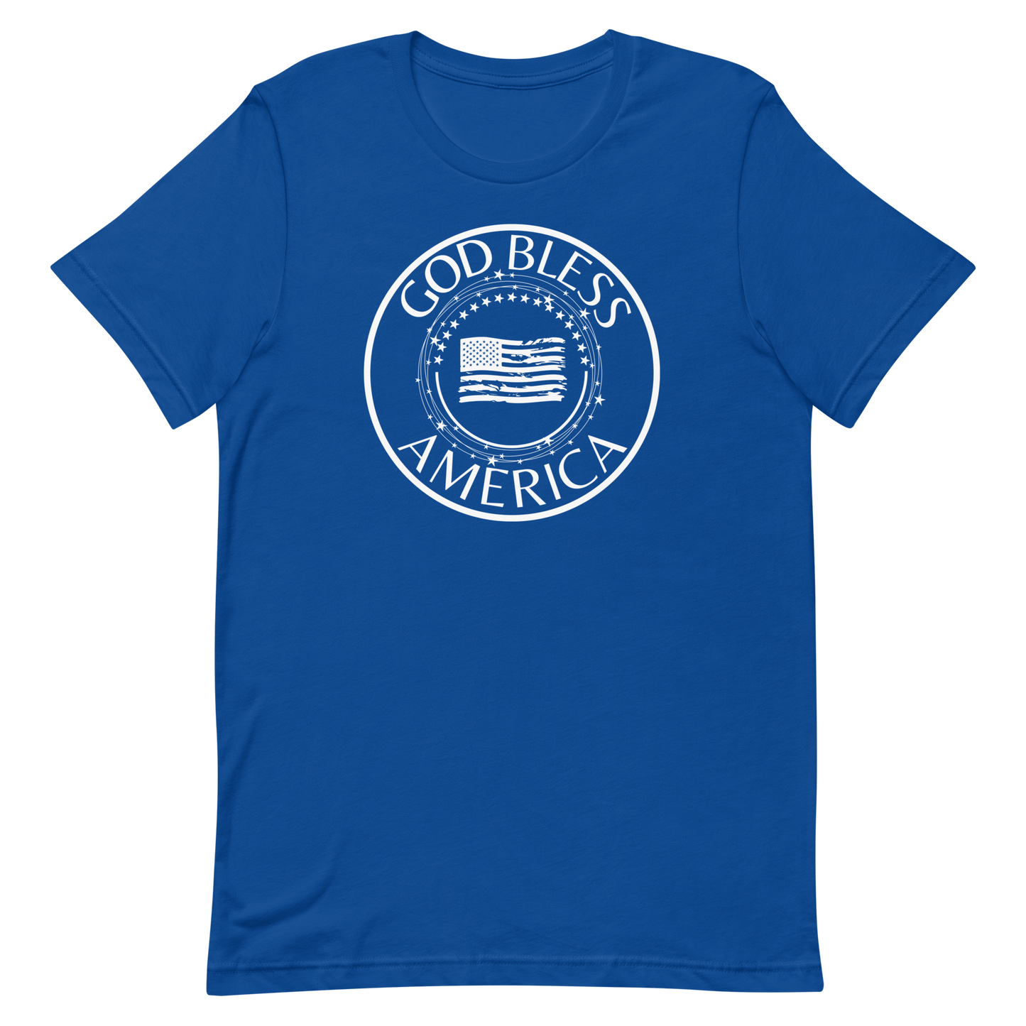 God Bless America Encircled Flag Unisex T-shirt