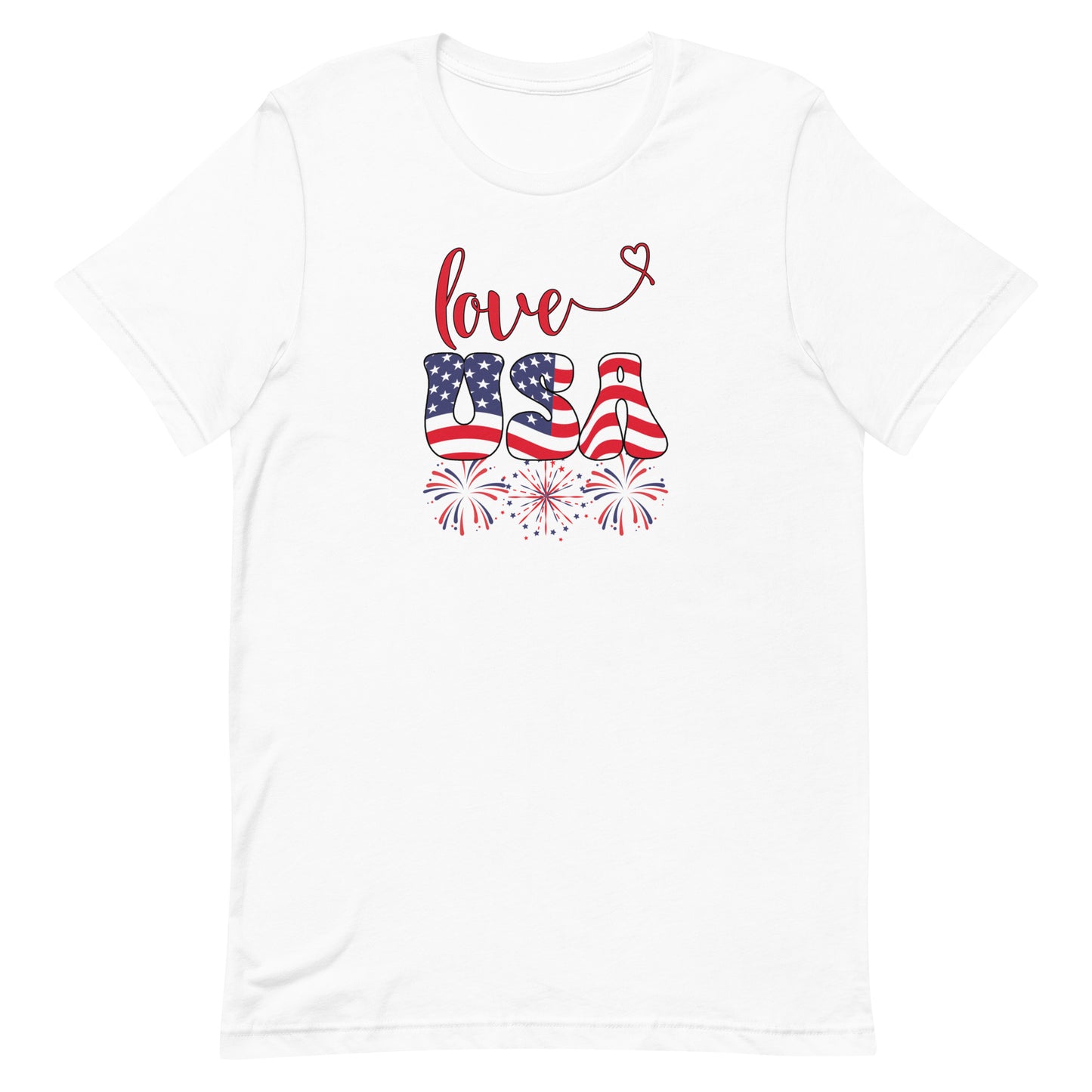 Love USA Unisex t-shirt