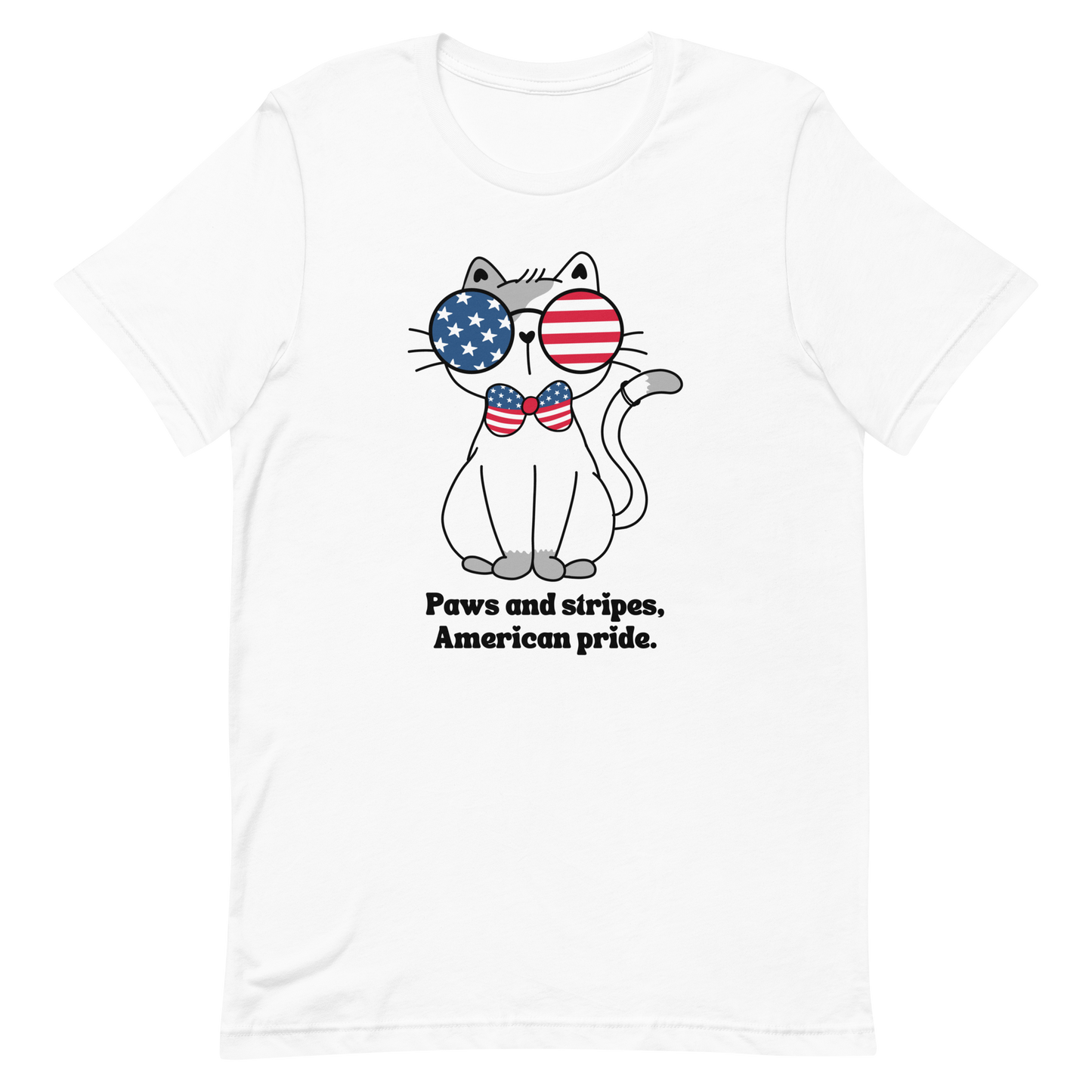 USA Kitty Unisex t-shirt