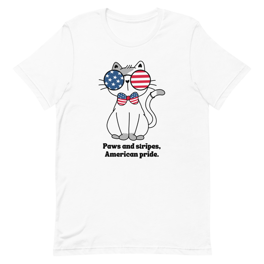 USA Kitty Unisex t-shirt