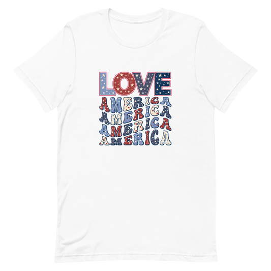 Love America Unisex t-shirt