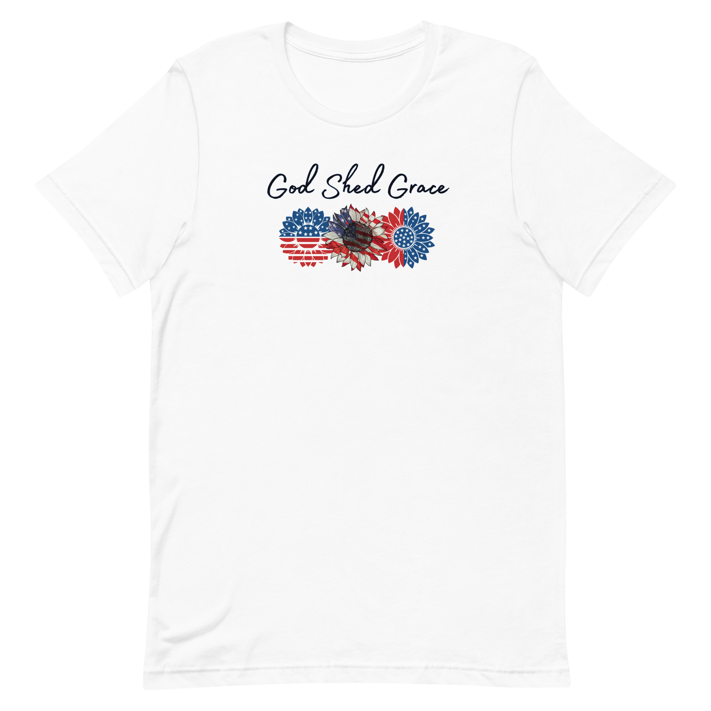 USA American God Shed Grace Unisex t-shirt